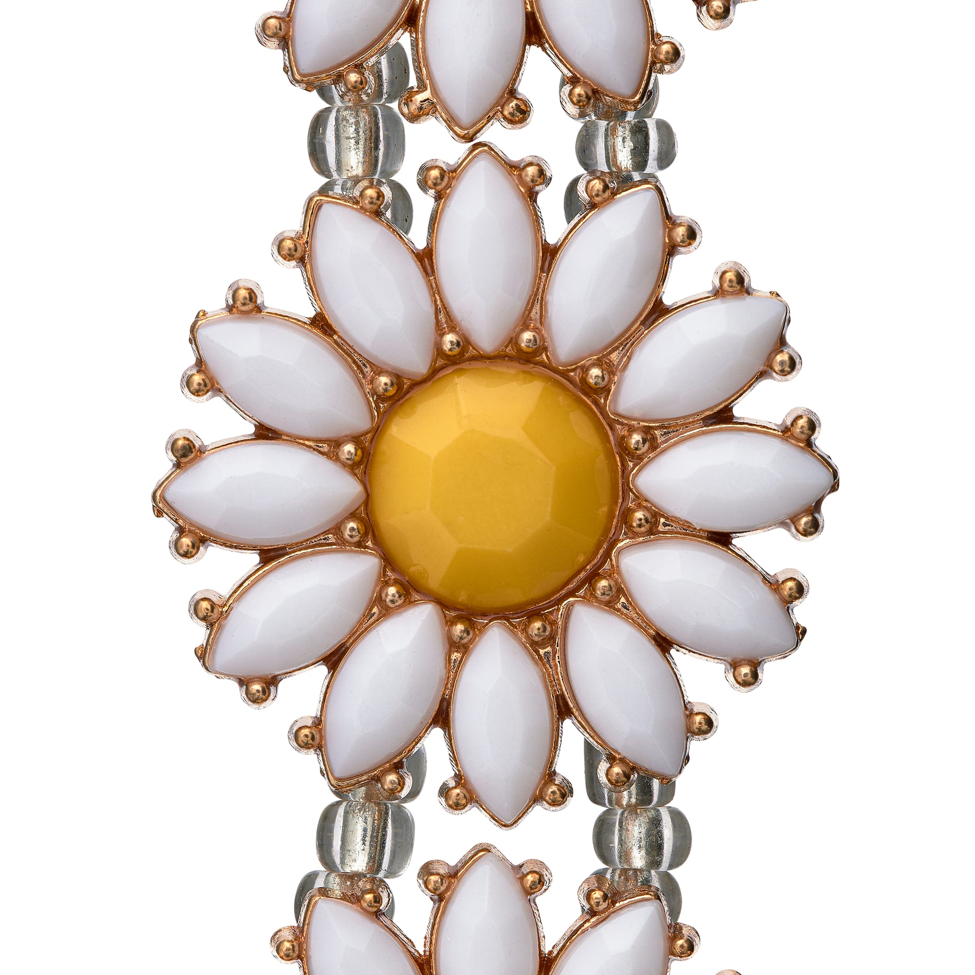 Daisy Metal & Resin Sliders, 26mm by Bead Landing™